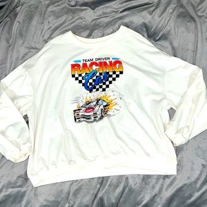 RACE CAR CREW NECK